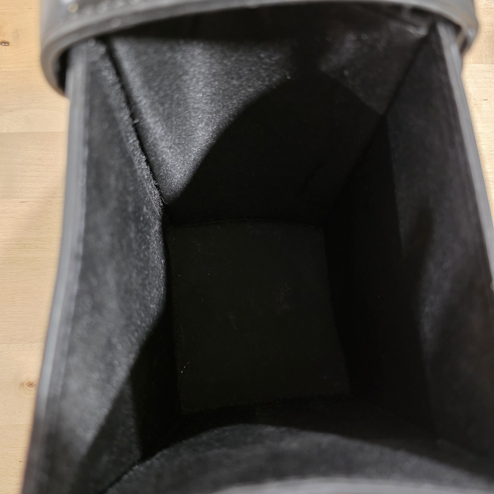Kate Gabrielle Black Faux Leather Tote / Shoulder Bag – Gently Used - Picture 5 of 12